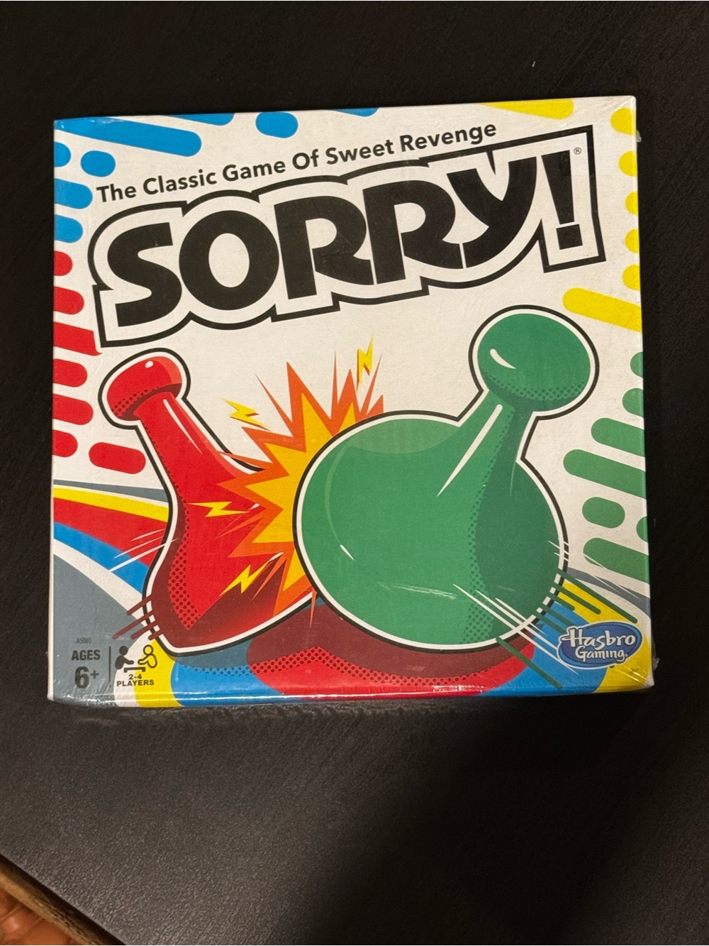Sorry! Classic Board Game - Green & Red